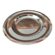 Shallow metal dish