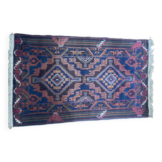Afghan rug, tribal, geometric