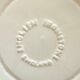 Set of six English deep plates, made of ironstone ceramic, floral patterns.