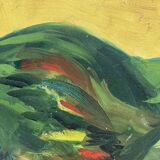 Landscape oil on panel