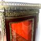 Vitrine Napoléon III En Acajou Et Bronze Ciselé XX Siècle