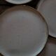 5 glazed stoneware dessert plates. 1970–1980 5 dessert plates