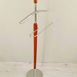 Wooden and metal valet