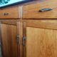 Art Deco marble bathroom cabinet