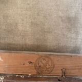 Oil on canvas painting XIX woman reading