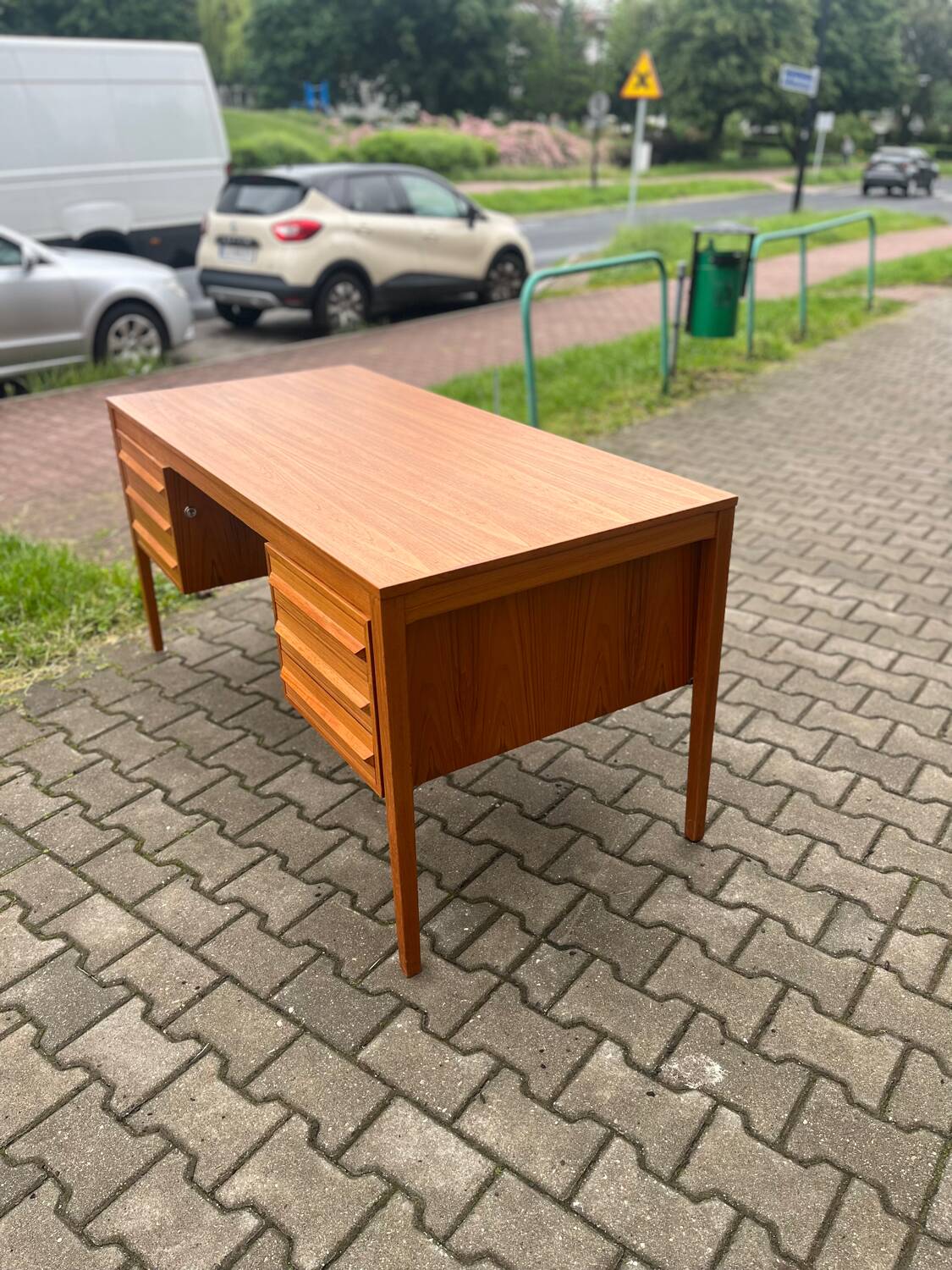 Bureau en teck par Torbjorn Afdal pour Bruksbo, Norvège, années 1960