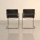 Set of 4 "D41" chairs by Jean Prouvé for Tecta 80's