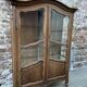 Display Cabinet Silver Cabinet Bookcase Provence Rocaille Louis XV Carved Oak 1960