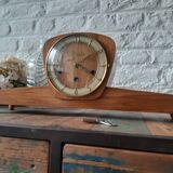 Pendule de cheminée vintage Pevanda années 60