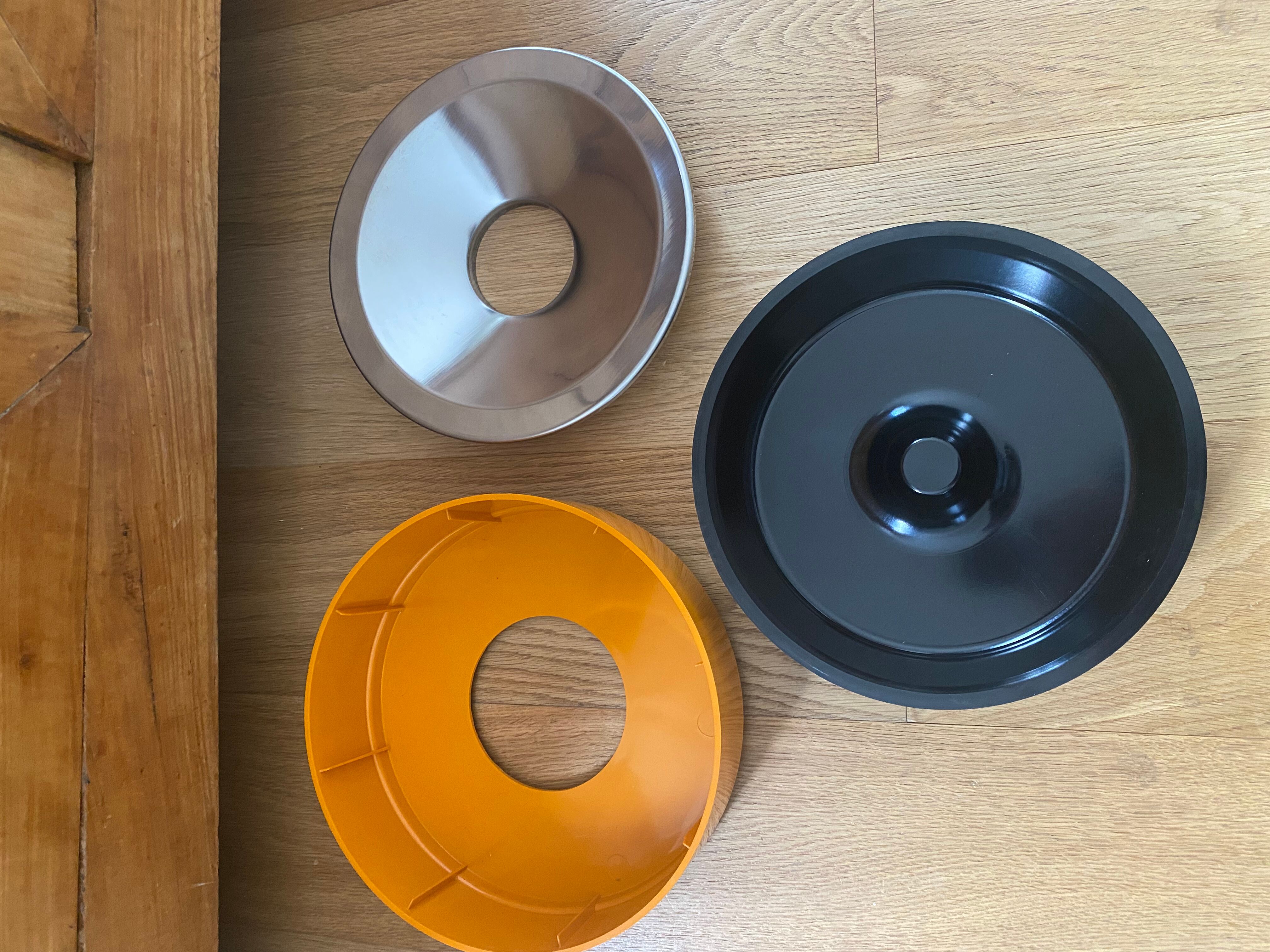 Ashtray manade samp design Jean-René Talopp orange