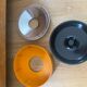Ashtray manade samp design Jean-René Talopp orange