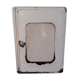 Medicine cabinet or toilet in sheet metal