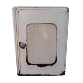 Medicine cabinet or toilet in sheet metal