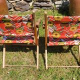 Vintage 1960s folding chair (*2)