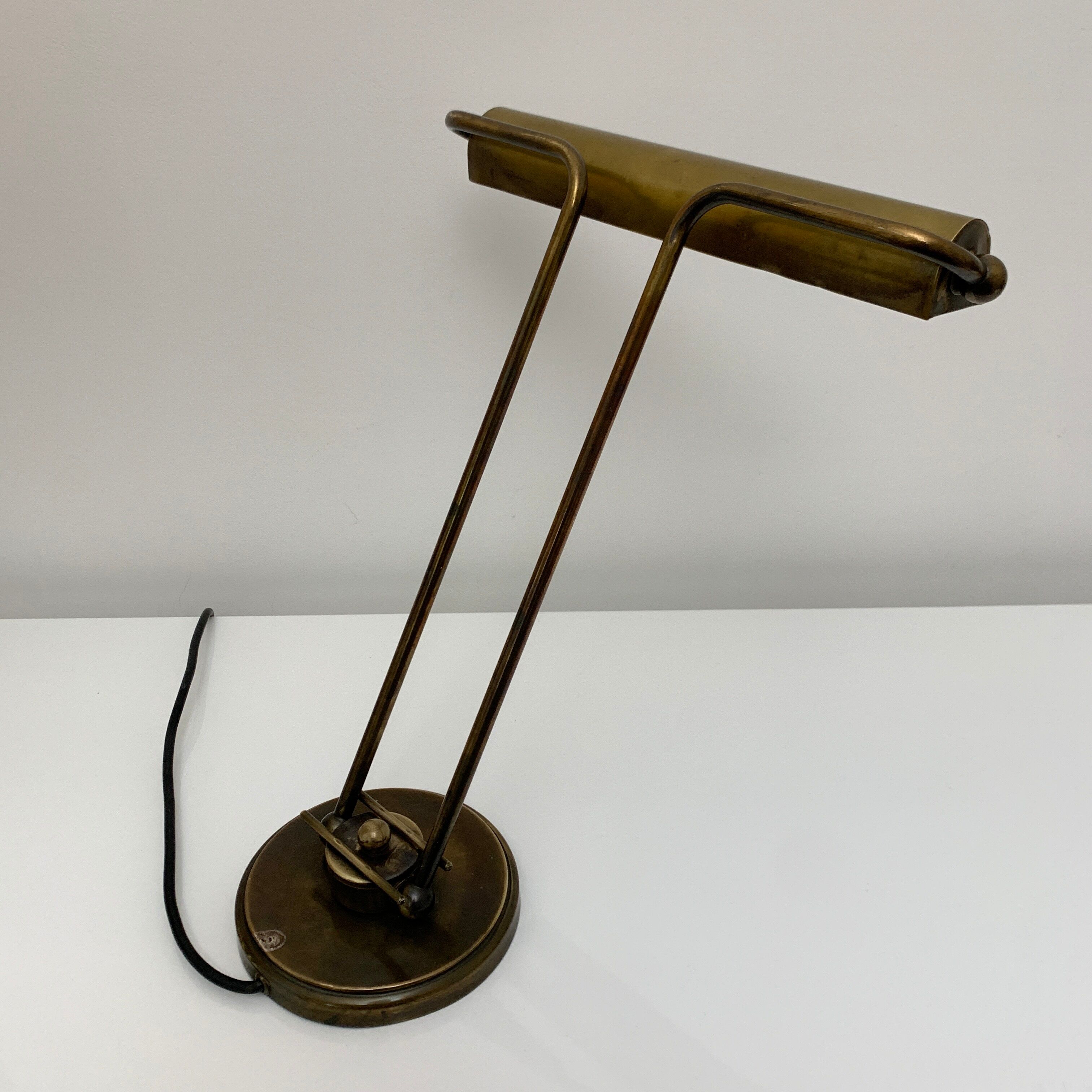 Brass desk lamp Art Deco