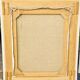 Art Deco canvas on framed chassis signed TH