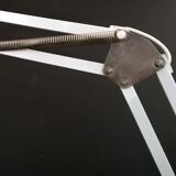 80 years white metal architect lamp