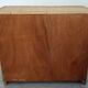 Chest of drawers with 5 wicker and bamboo drawers, 70s/80s.