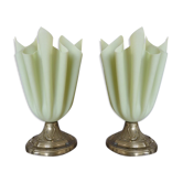 Paire de lampes Georgia Jacob années 70