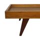 Lit vintage minimaliste en teck et chêne, années 1960
