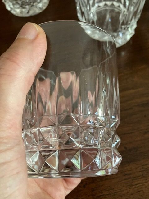 Lot of whisky glasses