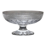Large fruit bowl in saint-louis crystal, trianon model