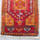 Vintage Turkish hallway rug 54x96 cm