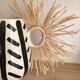 Hand-painted enamelled ceramic ethnic vase