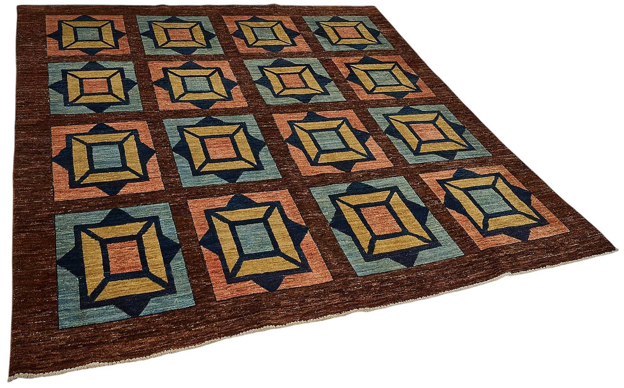 Turkish Handknotted Wool Oushak Rug 200 cm x 215 cm