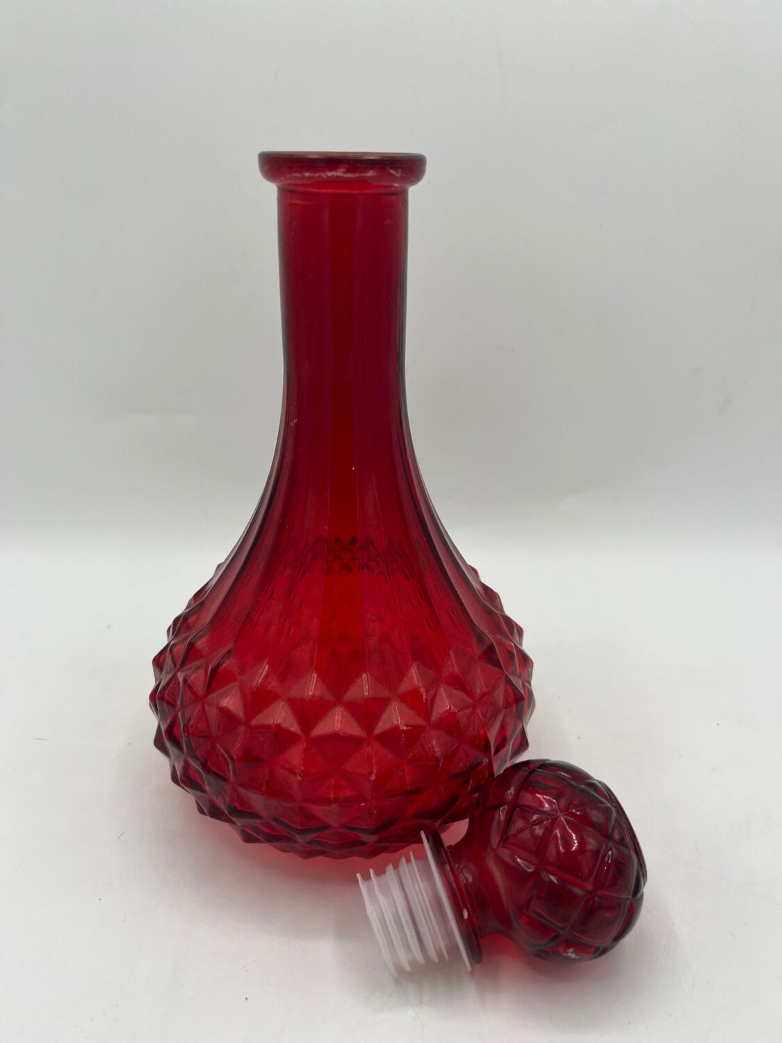 Vintage glass decanter
