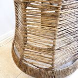 Rattan bar lounge – creation by Roger Coster, Haiti