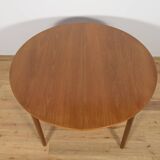 Table à manger ronde extensible en palissandre du milieu du siècle de McIntosh, Royaume-Uni, années 1960