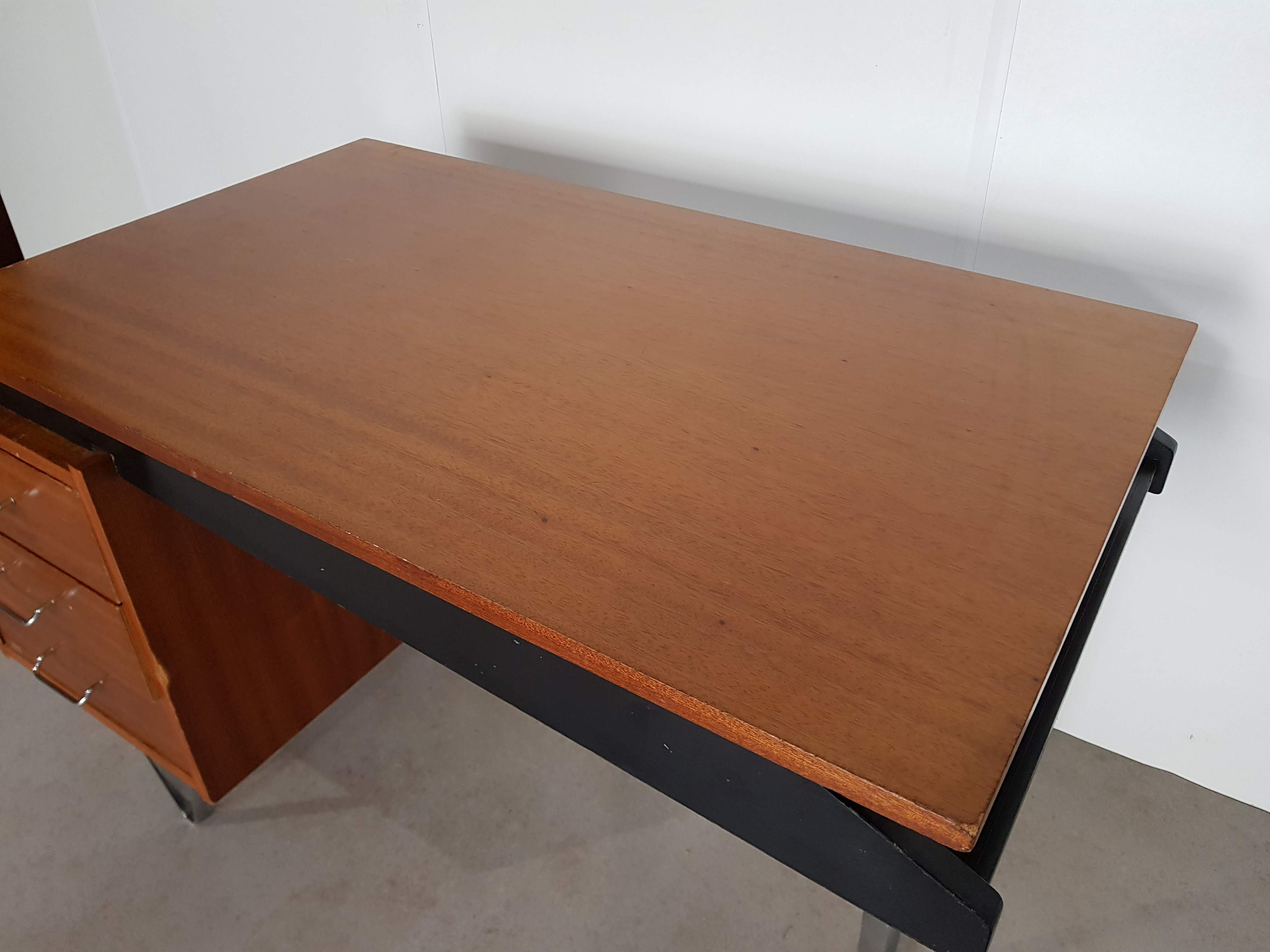 Cees Braakman for Pastoe teak desk the Netherlands 1960s