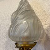 Pair of torch wall lights