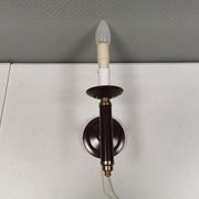Wall lamp from Swedish Belid 1990s, in a beautiful aubergine purple colour.