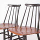 Pair vintage chairs ilmari tapiovaara for asko 1960s finland