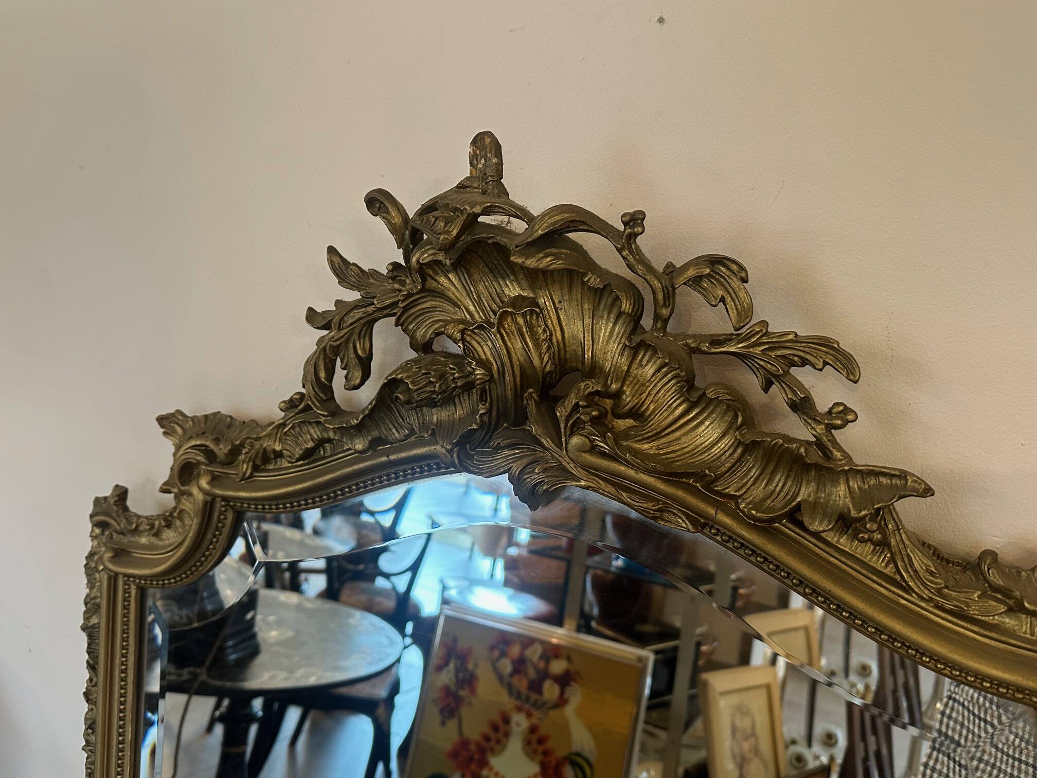 Antique mirror, circa 1900