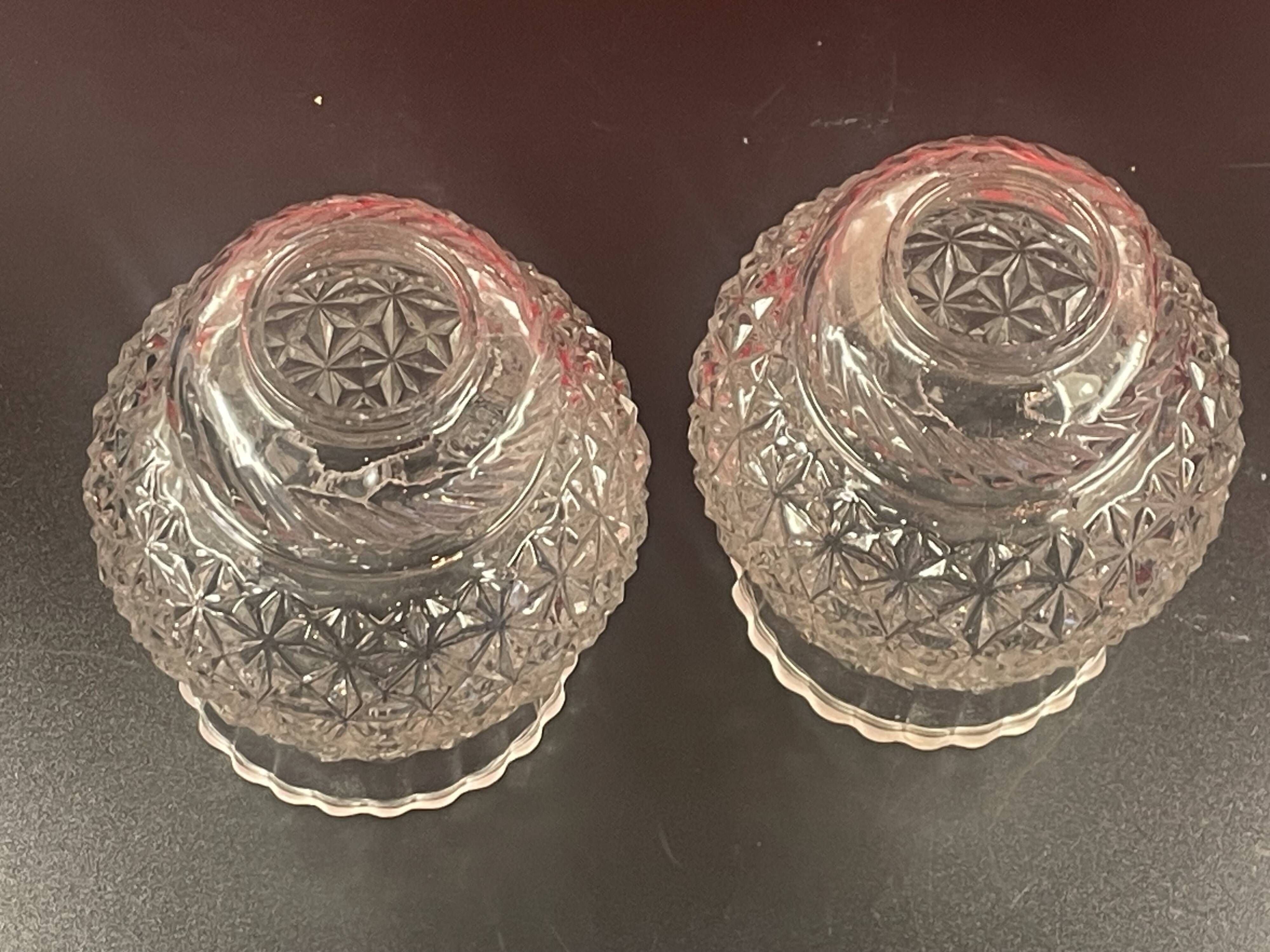 lampshade, wall glass ceiling light circa 1960 - 20th - set of 2