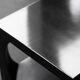 Tables d'appoint modernistes en aluminium, Italie, années 1970