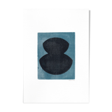 Painting on paper signed Eawy