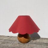 Wooden ball lamp 1980