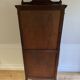 Parisian cupboard Bookcase Bonnetière glazed with small vintage tiles