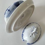 Légumier A. Lebacqz & M. Bouchart décor marine