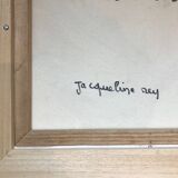 Acrylic on canvas by jacqueline rey (1963). landscape