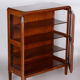 Art Deco display cabinet made un 1930s Czechia - Restored Mahogany