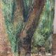 Canal stroll, oil on canvas signed