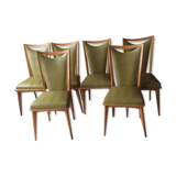 Set of 6 chairs 1960