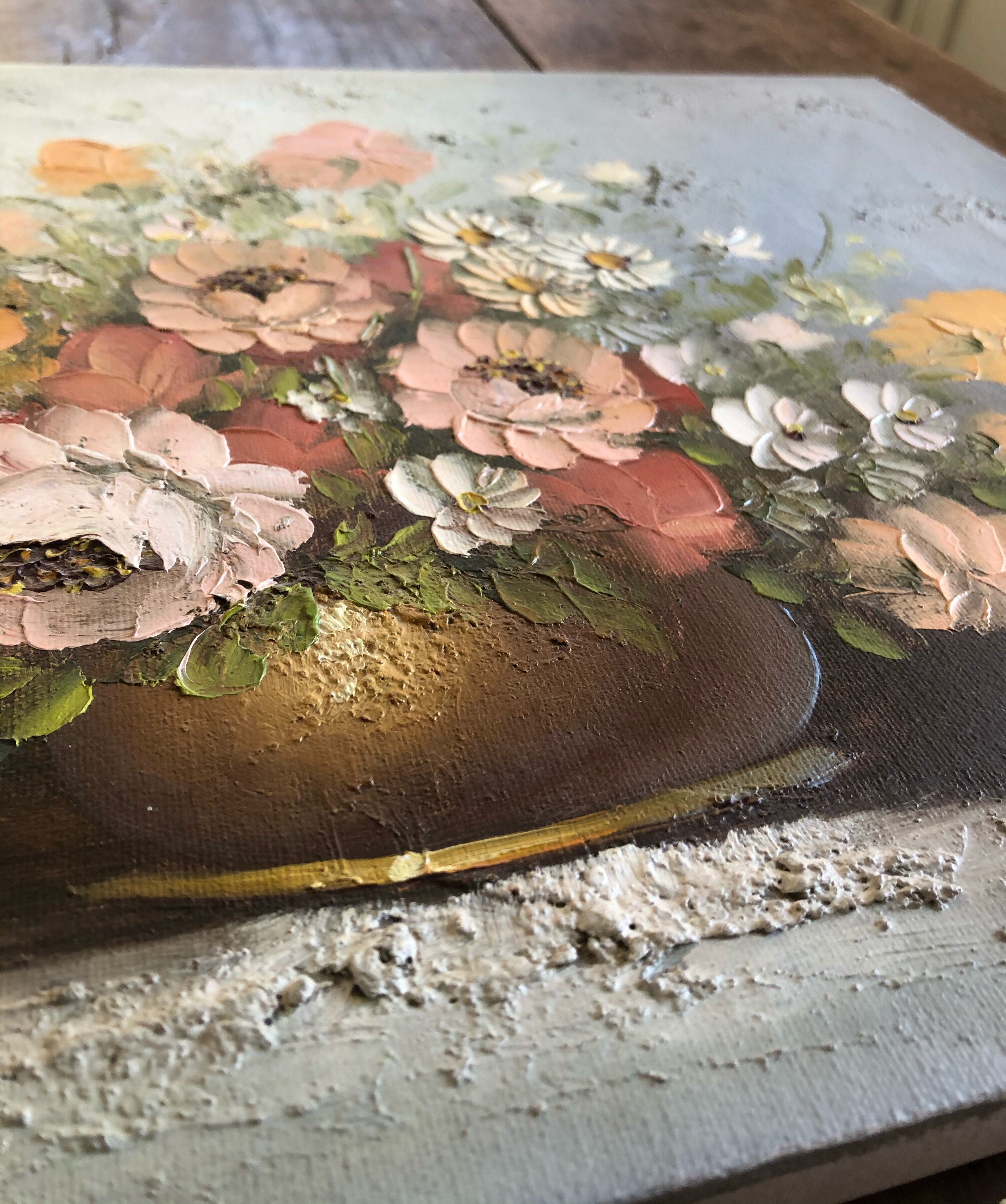 Table Old Oil