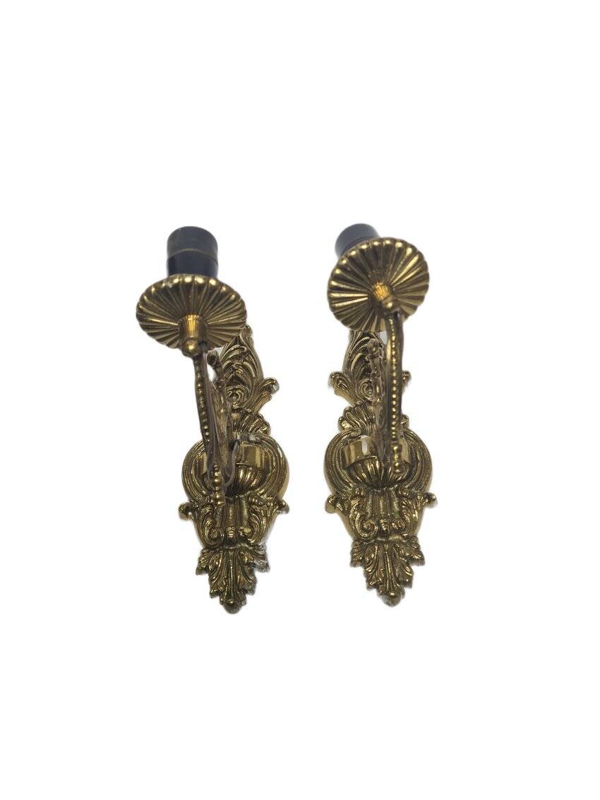 Appliques de style rococo, Pologne, années 1970, ensemble de 2