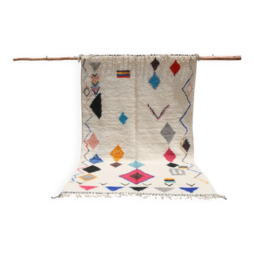 Grand tapis coloré fait main, 325 x 190 cm - G1031